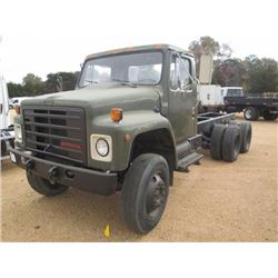 1989 INTERNATIONAL F1954 CAB & CHASSIS, VIN/SN:1HTLLZ4R6KH617054 - T/A, DIESEL ENG, A/T, 11R22.5 TIR