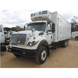 2009 INTERNATIONAL 7600 WORK STAR REFER BOX TRUCK, VIN/SN:1HTWYAHR59J054254 - T/A, ISM CUMMINS DIESE