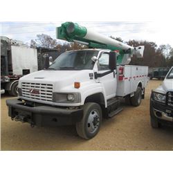2008 GMC C5500 BUCKET TRUCK, VIN/SN:1GDE5C3908F403368 - 4X4, DURAMAX DIESEL ENGINE, A/T, WINCH, ALTE