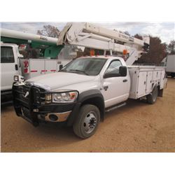 2008 STERLING BULLET BUCKET TRUCK, VIN/SN:3F6WK76A98G351882 - 4X4, CUMMINS DIESEL ENGINE, A/T, TEREX