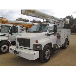 2008 CHEVROLET C8500 BUCKET TRUCK, VIN/SN:1GBM8C1B78F417527 - S/A, ISUZU DIESEL ENGINE, AUTO SHIFT T