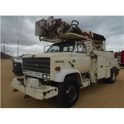 1984 CHEVROLET KODIAK DIGGER DERRICK TRUCK, VIN/SN:1GBM7D1Y5EV144280 - S/A, 3208 CAT DIESEL ENG, A/T
