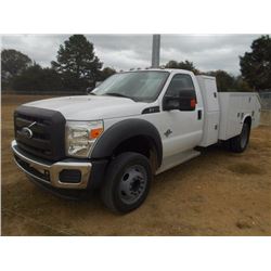 2011 FORD F550 UTILITY TRUCK, VIN/SN:1FDUF5GT3BEA80246 - 6.7 DIESEL, A/T, KNAPHEIDE SERVICE TOOL BOD