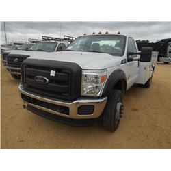 2015 FORD F550 SERVICE TRUCK, VIN/SN:1FDUF5HT9FEA14093 - 4X4, POWERSTROKE DIESEL ENGINE, A/T, KNAPHE