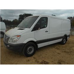2013 FREIGHTLINER SPRINTER CARGO VAN, VIN/SN:WDYPE7CC8D5763640 - A/T, TOOL BOXES, HOSE REEL, ODOMETE