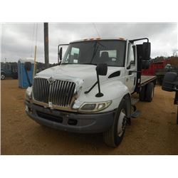 2005 INTERNATIONAL 4300 FLATBED TRUCK, VIN/SN:1HTMMAAM45H124992 - S/A, IHC DT466 DIESEL ENGINE, A/T,