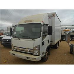 2007 ISUZU BOX TRUCK, VIN/SN:JALB4W16577401823 - DIESEL ENGINE, A/T, JC SUPREME 14' BODY, MAXON RAIL