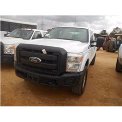 2011 FORD F250 PICKUP, VIN/SN:1FT7X2B69BEC97203 - 4X4, EXTENDED CAB, V8 GAS ENGINE, A/T, ODOMETER RE