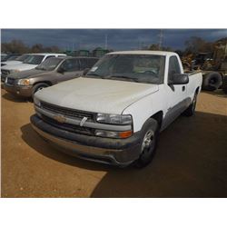 2002 CHEVROLET SILVERADO 1500 PICKUP, VIN/SN:1GCEC14T72E187895 - V8 GAS ENGINE, A/T, (COUNTY OWNED) 