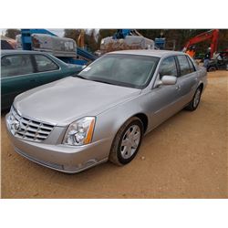 2006 CADILLAC DTS SEDAN, VIN/SN:1G6KD57Y76U167028 - V8 GAS ENGINE, A/T, ODOMETER READING 177,676 MIL