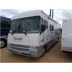 2001 ALLEGRA MOTOR HOME, VIN/SN:1FCNF53SX10A08364 - 33' LENGTH, V10 GAS ENGINE, A/T, 2 SLIDE OUTS, 2
