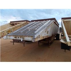 CPS BELLY VIN/SN:4Z4111626YP002308 - T/A, 40', SPRING SUSPENSION, 11R24.5 TIRES, STEEL DISC WHEELS