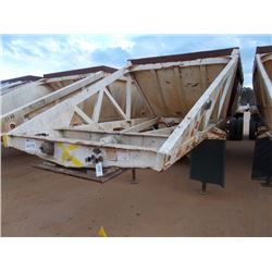 1999 RANCH BELLY DUMP TRAILER, VIN/SN:1R9BSE504XL008647 - 40', T/A, SPRING SUSPENTION, 11R24.5 TIRES
