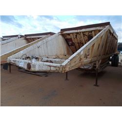 1995 RANCH BELLY DUMP TRAILER, VIN/SN:1RBSE506SL008559 - 40', T/A, SPRING SUSPENTION, 11R24.5 TIRES,