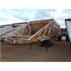1994 RANCH BELLY DUMP TRAILER, VIN/SN:1R9BSE503RL008318 - 40', T/A, SPRING SUSPENTION, 11R24.5 TIRES