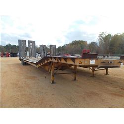 1993 CLARK LBT 35 CONVENTIONAL LOWBOY TRAILER, VIN/SN:1CD2L4823PA004624 - T/A, 9' 6" WIDE, 48' LONG,