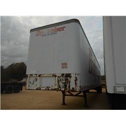 1985 FRUEHAUF VAN TRAILER, VIN/SN:1H2V04825FA006020 - T/A, 48', BARN DOOR, 11R24.5 TIRES ON STEEL DI