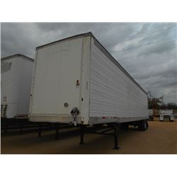 1986 GREAT DANE 7310PCHW48 VAN TRAILER, VIN/SN:1GRAA9621GS045306 - 48', T/A, ROLL UP DOOR, 285/75R24