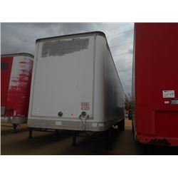 1982 GREAT DANE 731TL45 VAN TRAILER, VIN/SN:1GRAA9026CS100903 - 45', T/A, ROLL UP GATE, 11R24.5 TIRE