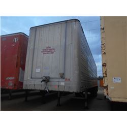 1969 GREAT DANE 295T40 VAN TRAILER, VIN/SN:42288 - 40', T/A, ROLL UP DOOR, 11R22.5 TIRES, SPOKE WHEE