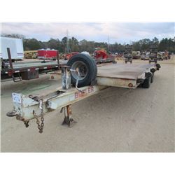BUTLER B 242FD TAG TRAILER, VIN/SN:D24201L1007759 - DUAL TANDEM AXLE, 12TM, 19' LENGTH, DOVETAIL, MA