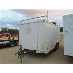 1998 PACE CS714TA2 ENCLOSED TRAILER, VIN/SN:4FPUB142XWG026578 - P205/75R14 TIRES