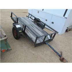 UTILTIY TRAILER, - S/A, 7' 6" LENGTH
