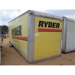 24' ENCLOSED TRUCK BED