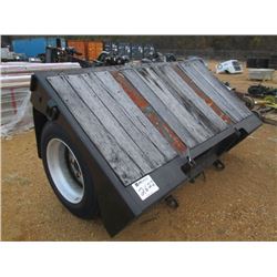 2000 FONTAINE FLIP AXLE/STINGER, VIN/SN:4LF5N0513Y3510514 - 255/70R22.5 TIRES