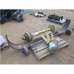 MISC AXLES, SPRINGS, BUMPER, DRILL BITS