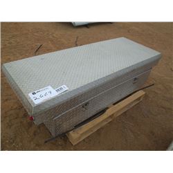 ABOVE BED ALUMINUM TOOL BOX