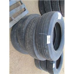 - (4) 285/75R24.5 TIRES