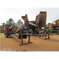 2005 PRENTICE 384 LOG LOADER, VIN/SN:PR61180 - RILEY DELIMBER, ECAB, MTD ON EVANS T/A TRAILER, S/N 5