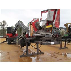 2002 PRENTICE 384 LOG LOADER, VIN/SN:58944 - CTR DELIMBER, ECAB W/AIR, MTD ON T/A TRAILER