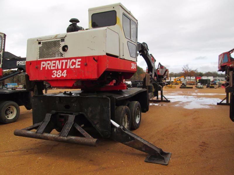 Prentice 384 2002 PRENTICE 384 LOG LOADER, VIN/SN:58944 - CTR DELIMBER, ECAB W/AIR ...