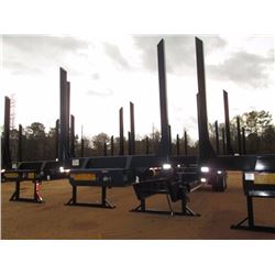 2017 PITTS LP42-4L LOG TRAILER, VIN/SN:5JYLP4225HPP03645 - T/A, 4 BOLSTER, 11R24.5 TIRES ON STEEL DI