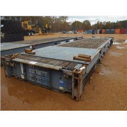 8' X 20' SEACO WOOD AND STEEL BRIDGE