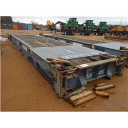 -8'X20' SEACO WOOD AND STEEL BRIDGE