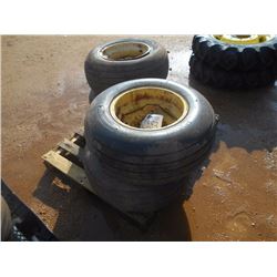 - (4) 11L-15SL TIRES & RIMS