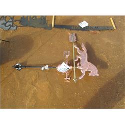 COPPER HORSE WEATHER VANE