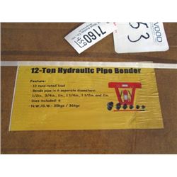 12 TON HYDRAULIC PIPE BENDER