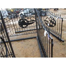 16' IRON GATE (HORSE SCENE)