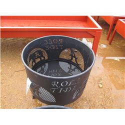 22" X 14" METAL FIRE PIT