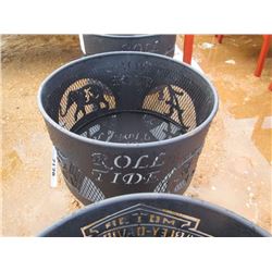22" X 14" METAL FIRE PIT