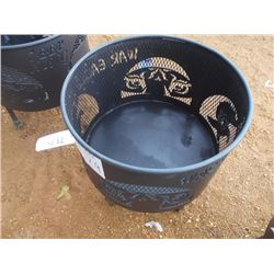 22" X 14" METAL FIRE PIT