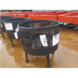 22" X 14" METAL FIRE PIT