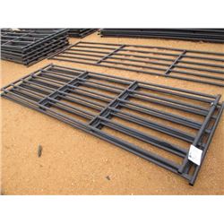 (3) 12' OPEN FACE GATES