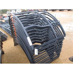 (5) ROUND HAY BALE FEEDER