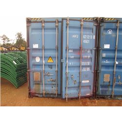 40' STEEL SHIPPING CONTAINER