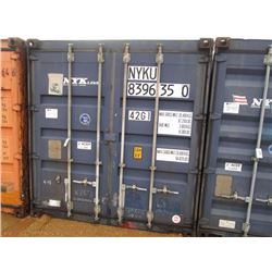 40' STEEL SHIPPING CONTAINER